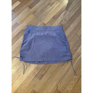 Columbia Womens Anytime Casual Skort Gray Size Large